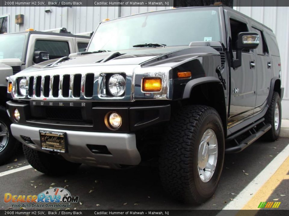 2008 Hummer H2 SUV Black / Ebony Black Photo #1