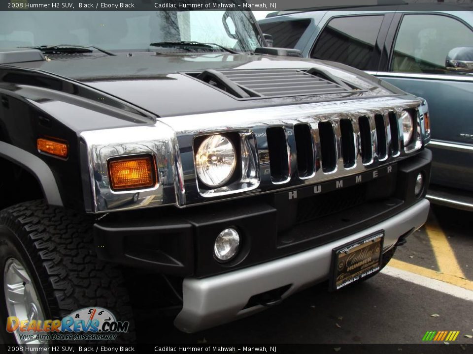 2008 Hummer H2 SUV Black / Ebony Black Photo #3