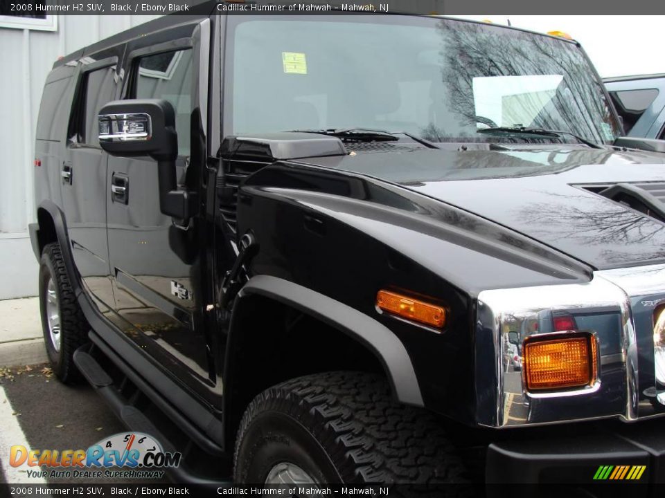 2008 Hummer H2 SUV Black / Ebony Black Photo #5