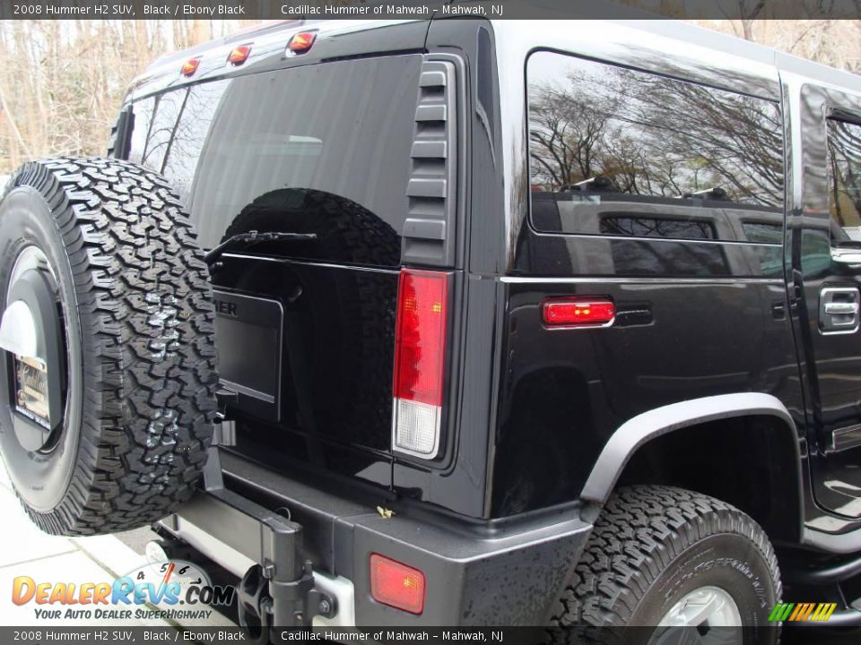 2008 Hummer H2 SUV Black / Ebony Black Photo #7