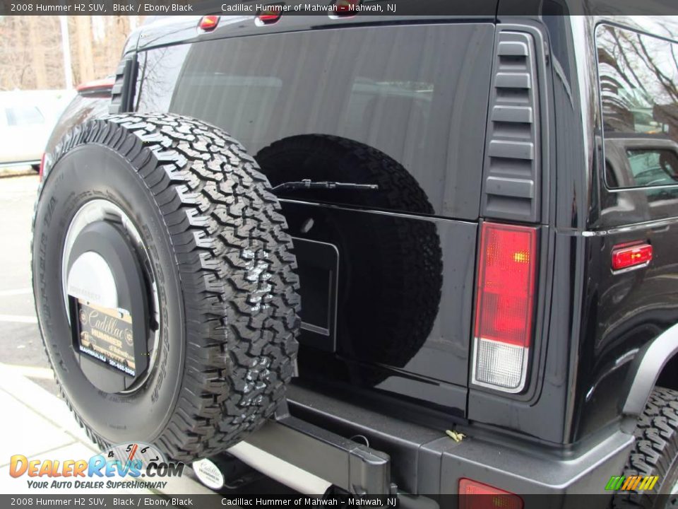 2008 Hummer H2 SUV Black / Ebony Black Photo #8