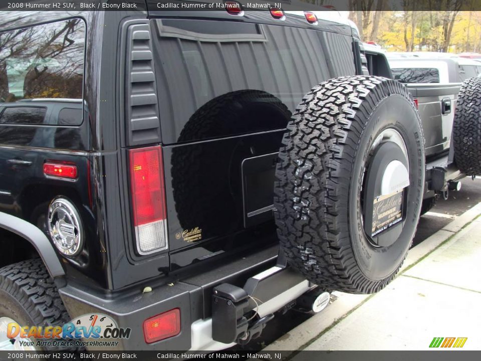 2008 Hummer H2 SUV Black / Ebony Black Photo #9