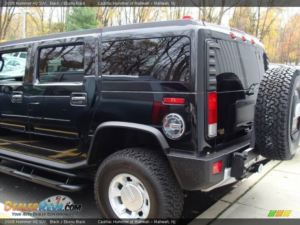 2008 Hummer H2 SUV Black / Ebony Black Photo #10