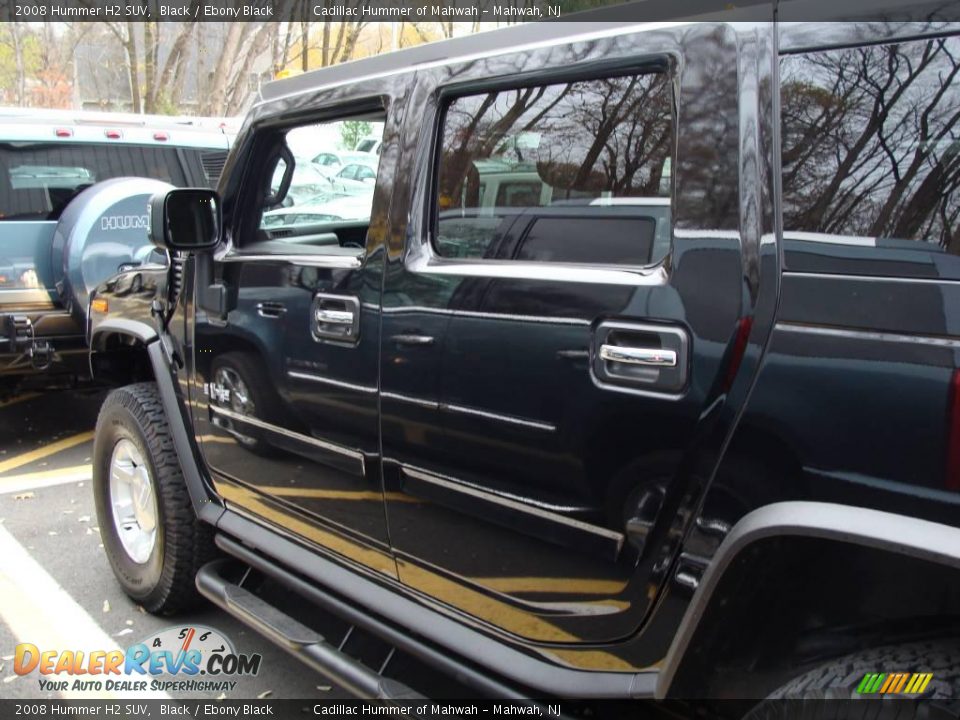 2008 Hummer H2 SUV Black / Ebony Black Photo #11