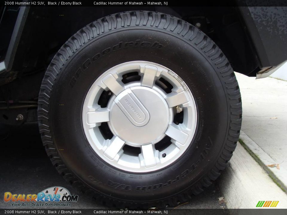 2008 Hummer H2 SUV Black / Ebony Black Photo #12