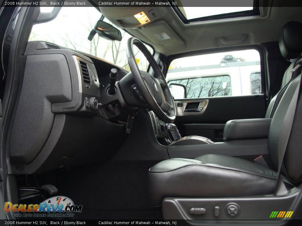 2008 Hummer H2 SUV Black / Ebony Black Photo #14