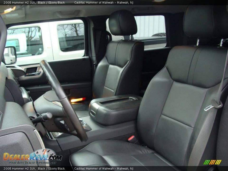 2008 Hummer H2 SUV Black / Ebony Black Photo #16