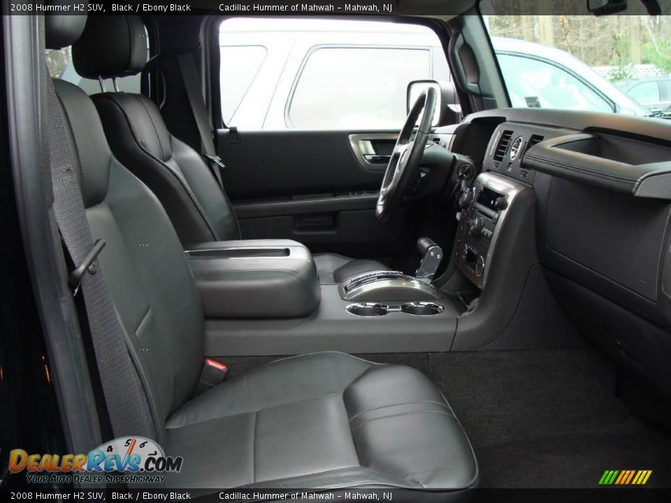 2008 Hummer H2 SUV Black / Ebony Black Photo #17