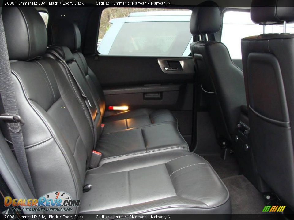 2008 Hummer H2 SUV Black / Ebony Black Photo #18
