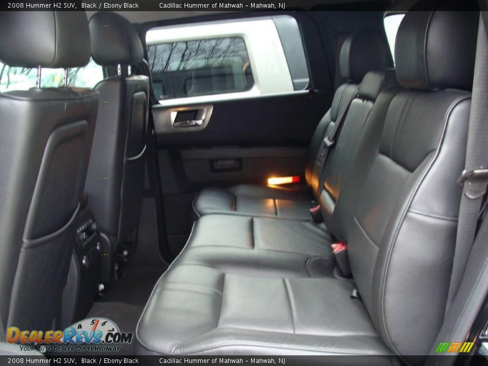 2008 Hummer H2 SUV Black / Ebony Black Photo #19