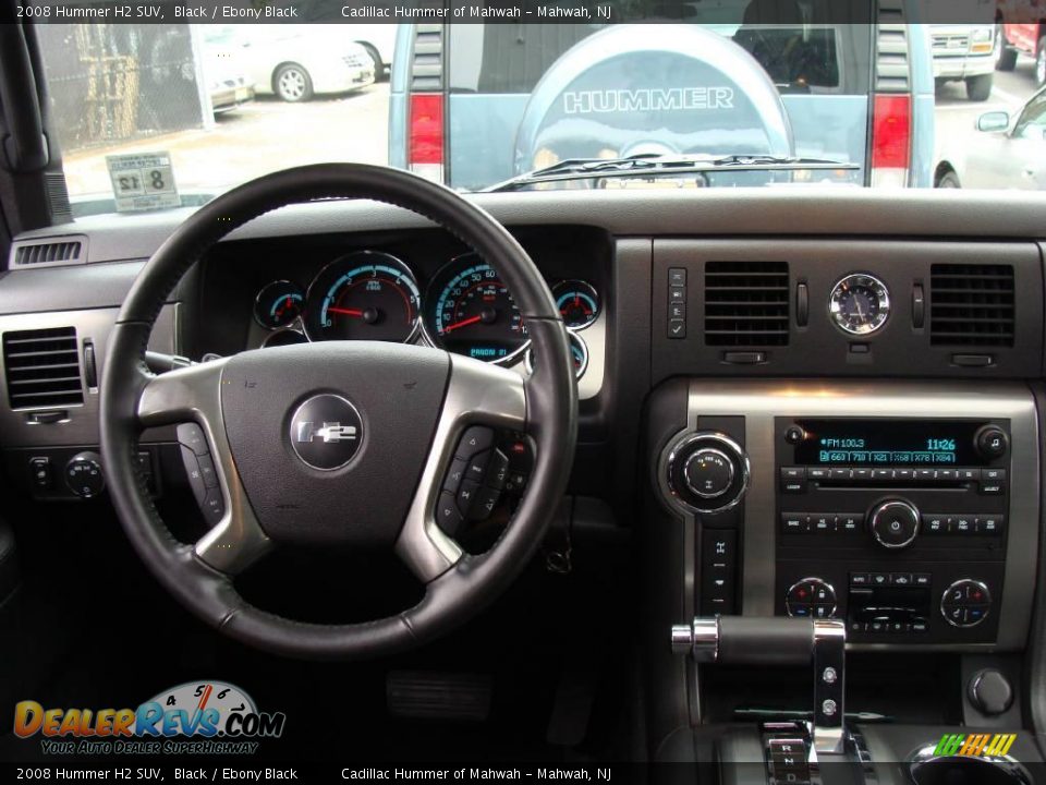 2008 Hummer H2 SUV Black / Ebony Black Photo #20