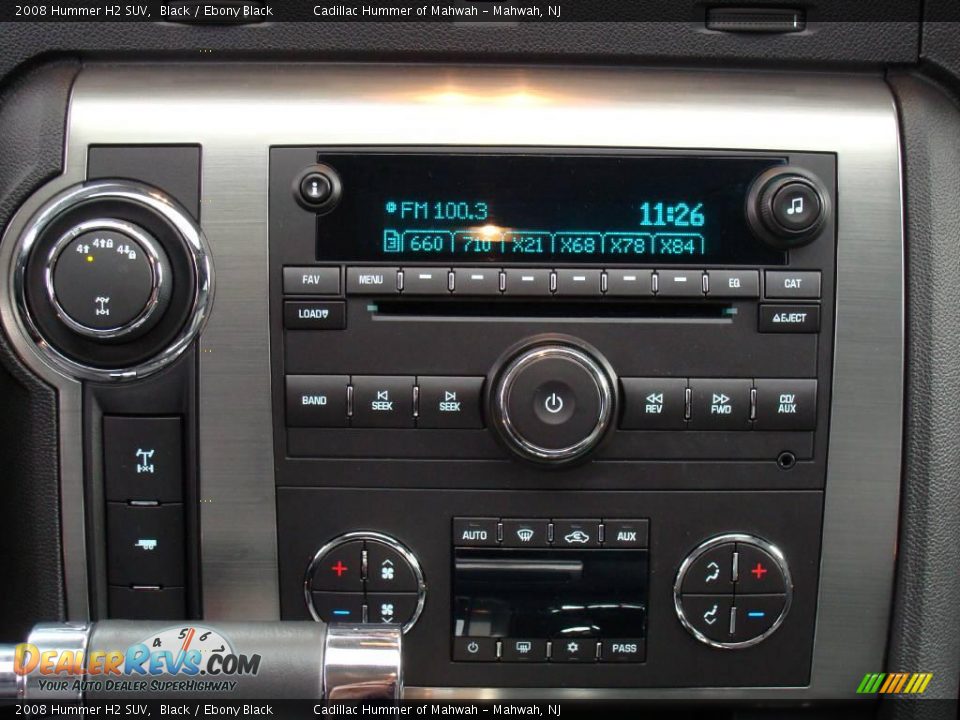 2008 Hummer H2 SUV Black / Ebony Black Photo #21