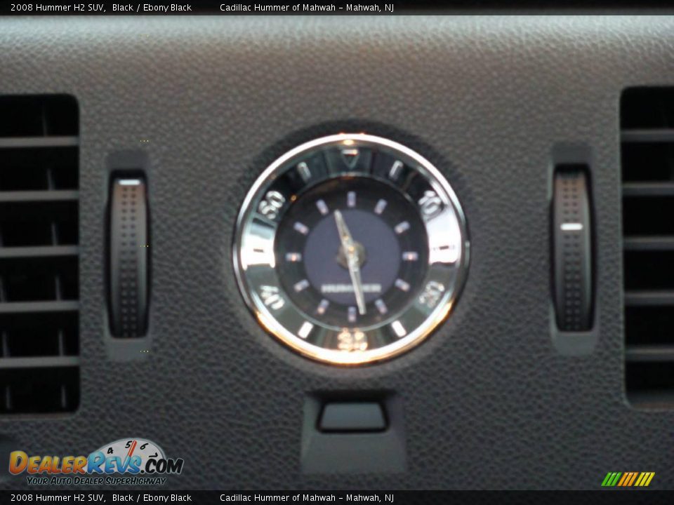 2008 Hummer H2 SUV Black / Ebony Black Photo #25