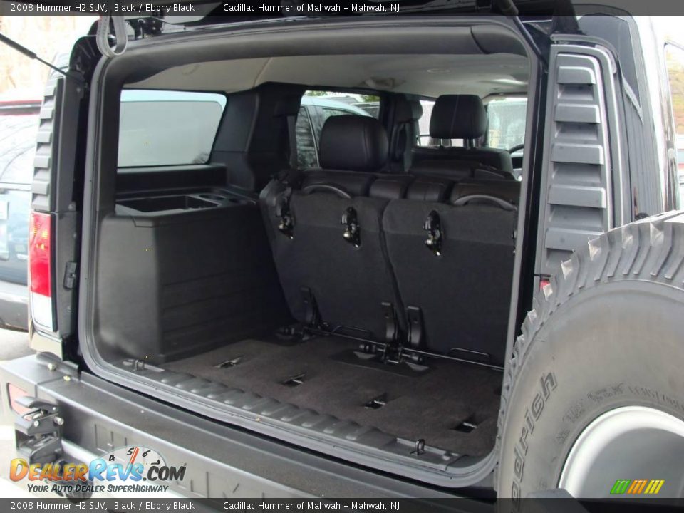 2008 Hummer H2 SUV Black / Ebony Black Photo #26
