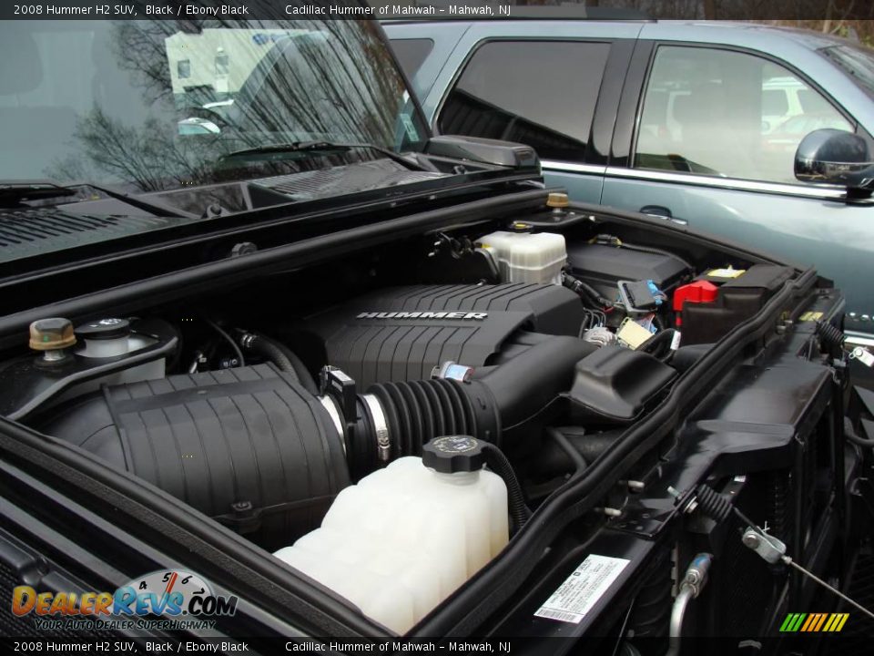 2008 Hummer H2 SUV Black / Ebony Black Photo #27