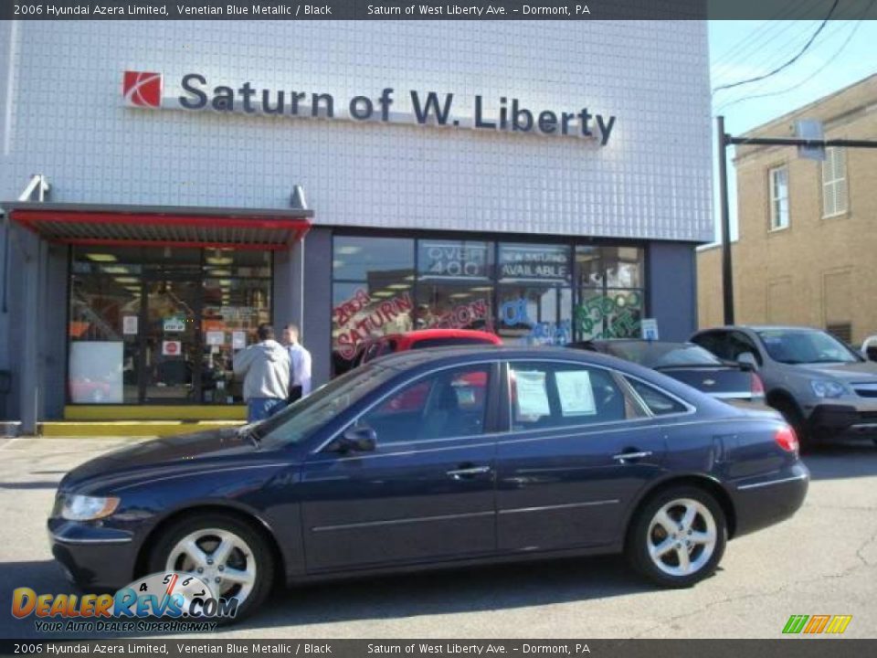 2006 Hyundai Azera Limited Venetian Blue Metallic / Black Photo #1