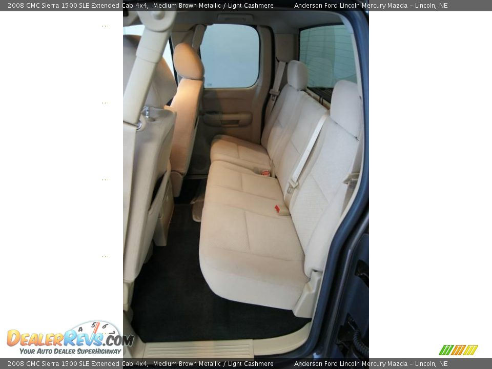 2008 GMC Sierra 1500 SLE Extended Cab 4x4 Medium Brown Metallic / Light Cashmere Photo #27