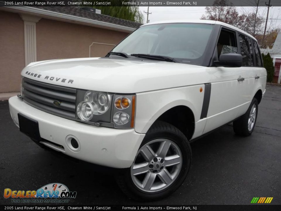 2005 Land Rover Range Rover HSE Chawton White / Sand/Jet Photo #1
