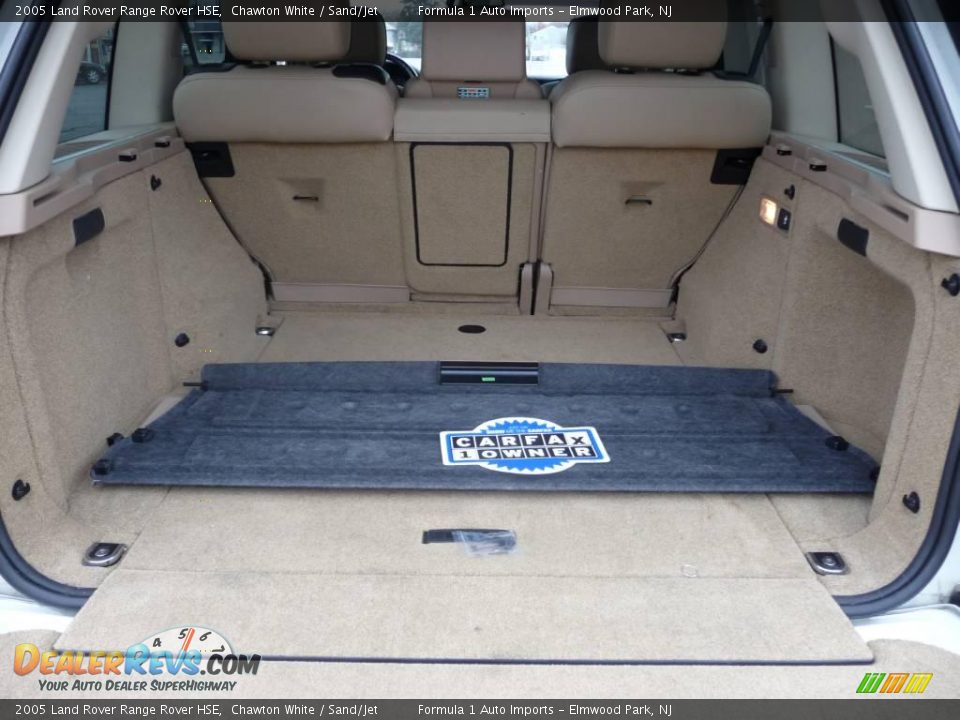 2005 Land Rover Range Rover HSE Chawton White / Sand/Jet Photo #9