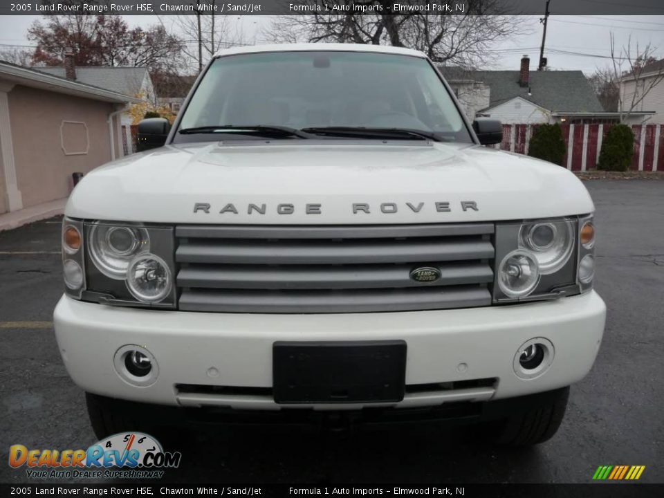2005 Land Rover Range Rover HSE Chawton White / Sand/Jet Photo #11