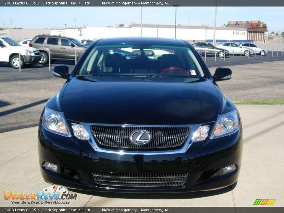 2008 Lexus GS 350 Black Sapphire Pearl / Black Photo #11