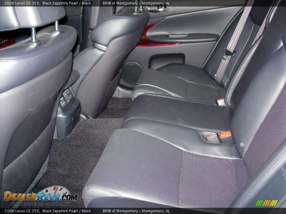 2008 Lexus GS 350 Black Sapphire Pearl / Black Photo #16
