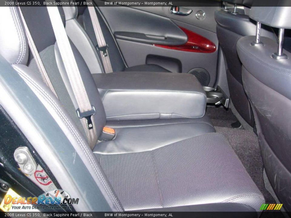 2008 Lexus GS 350 Black Sapphire Pearl / Black Photo #17