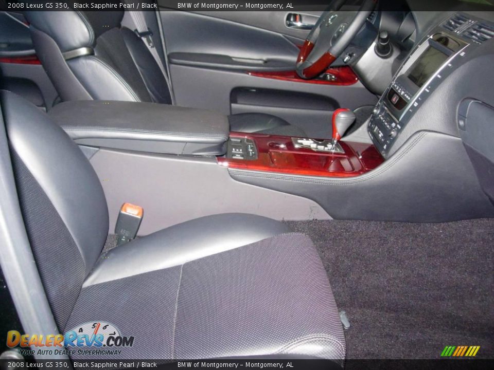 2008 Lexus GS 350 Black Sapphire Pearl / Black Photo #18