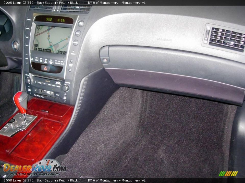 2008 Lexus GS 350 Black Sapphire Pearl / Black Photo #19
