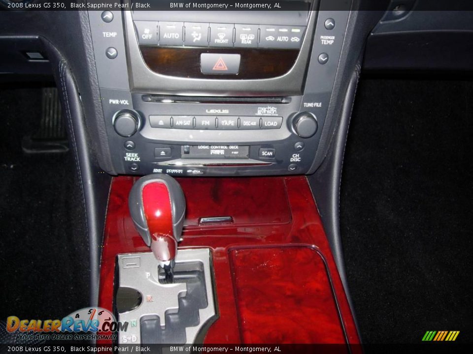 2008 Lexus GS 350 Black Sapphire Pearl / Black Photo #23