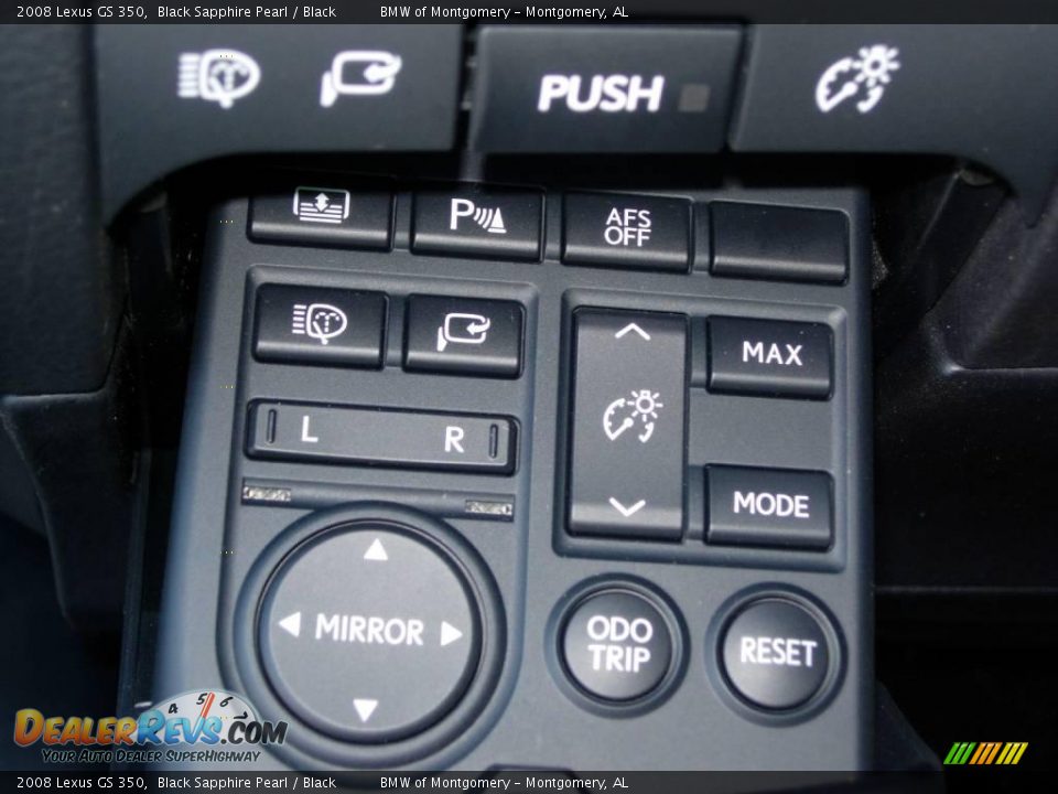 2008 Lexus GS 350 Black Sapphire Pearl / Black Photo #25