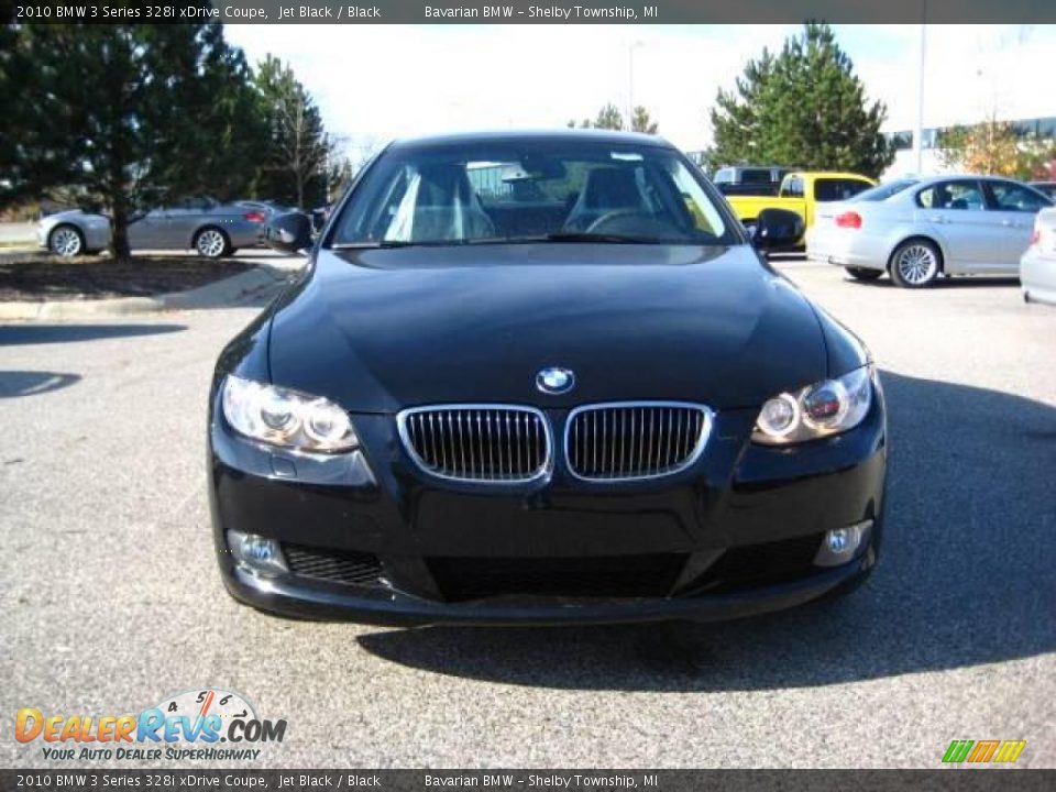 2010 BMW 3 Series 328i xDrive Coupe Jet Black / Black Photo #2