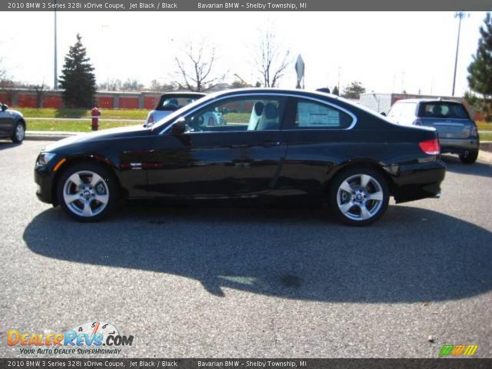 2010 BMW 3 Series 328i xDrive Coupe Jet Black / Black Photo #4