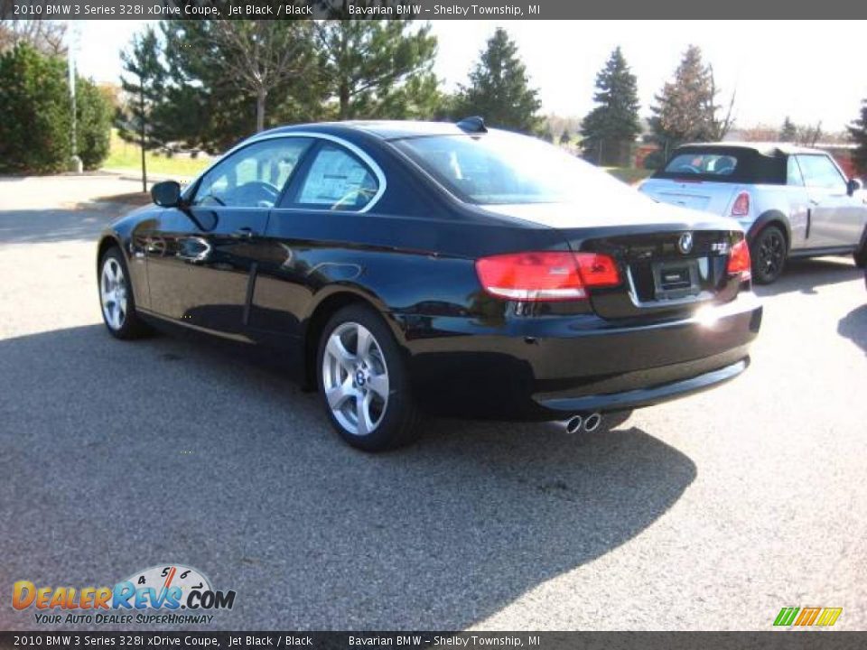 2010 BMW 3 Series 328i xDrive Coupe Jet Black / Black Photo #5