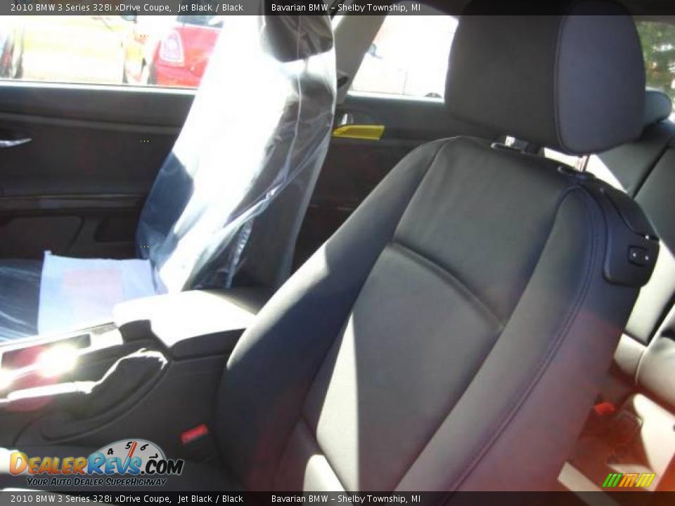 2010 BMW 3 Series 328i xDrive Coupe Jet Black / Black Photo #11