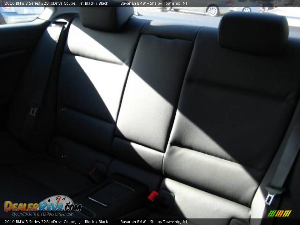 2010 BMW 3 Series 328i xDrive Coupe Jet Black / Black Photo #12