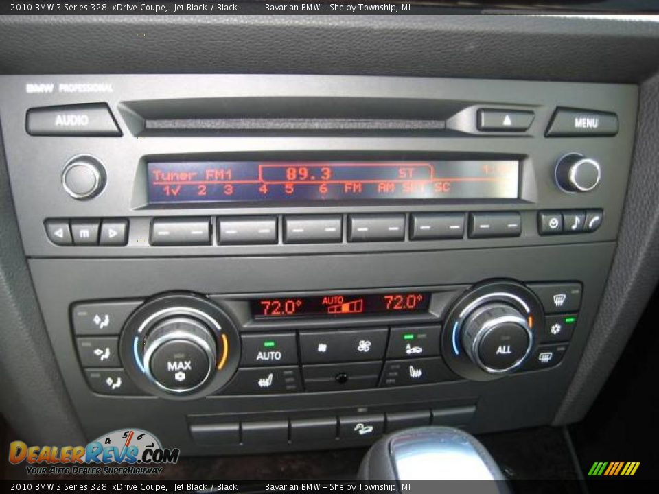 2010 BMW 3 Series 328i xDrive Coupe Jet Black / Black Photo #13