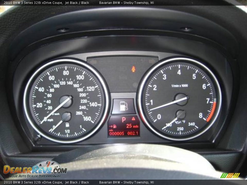 2010 BMW 3 Series 328i xDrive Coupe Jet Black / Black Photo #17