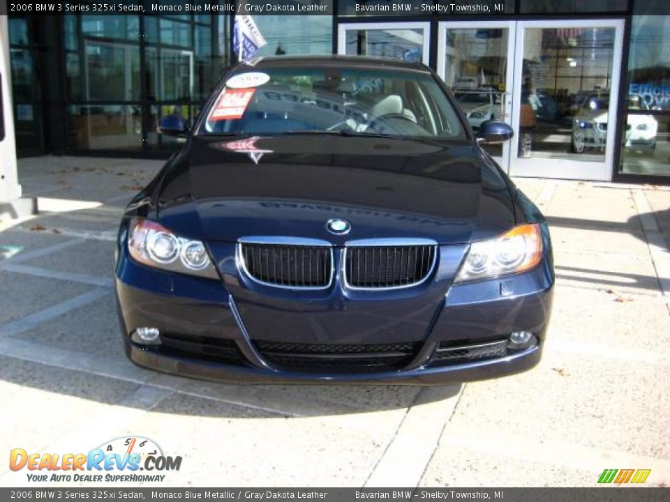2006 BMW 3 Series 325xi Sedan Monaco Blue Metallic / Gray Dakota Leather Photo #3