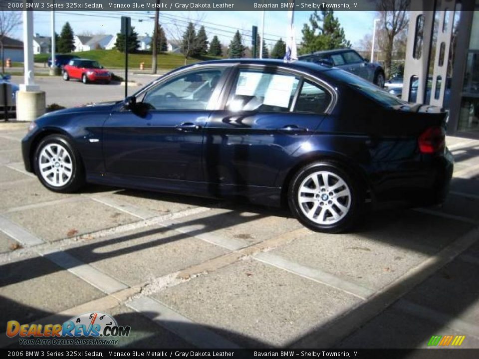 2006 BMW 3 Series 325xi Sedan Monaco Blue Metallic / Gray Dakota Leather Photo #5