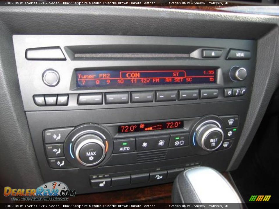 2009 BMW 3 Series 328xi Sedan Black Sapphire Metallic / Saddle Brown Dakota Leather Photo #13