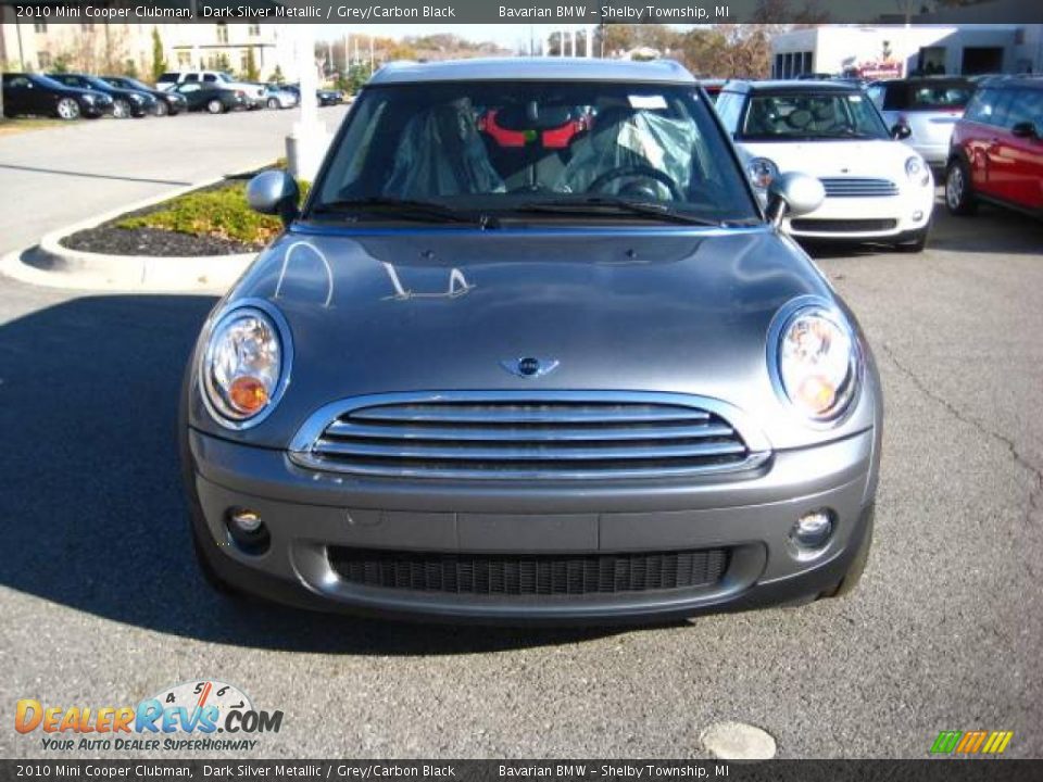 2010 Mini Cooper Clubman Dark Silver Metallic / Grey/Carbon Black Photo #8