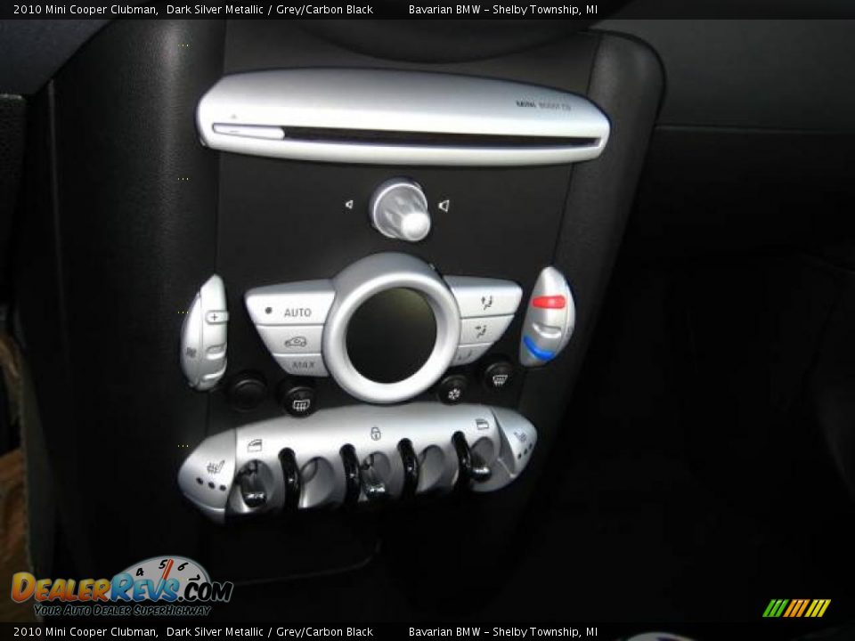 2010 Mini Cooper Clubman Dark Silver Metallic / Grey/Carbon Black Photo #14