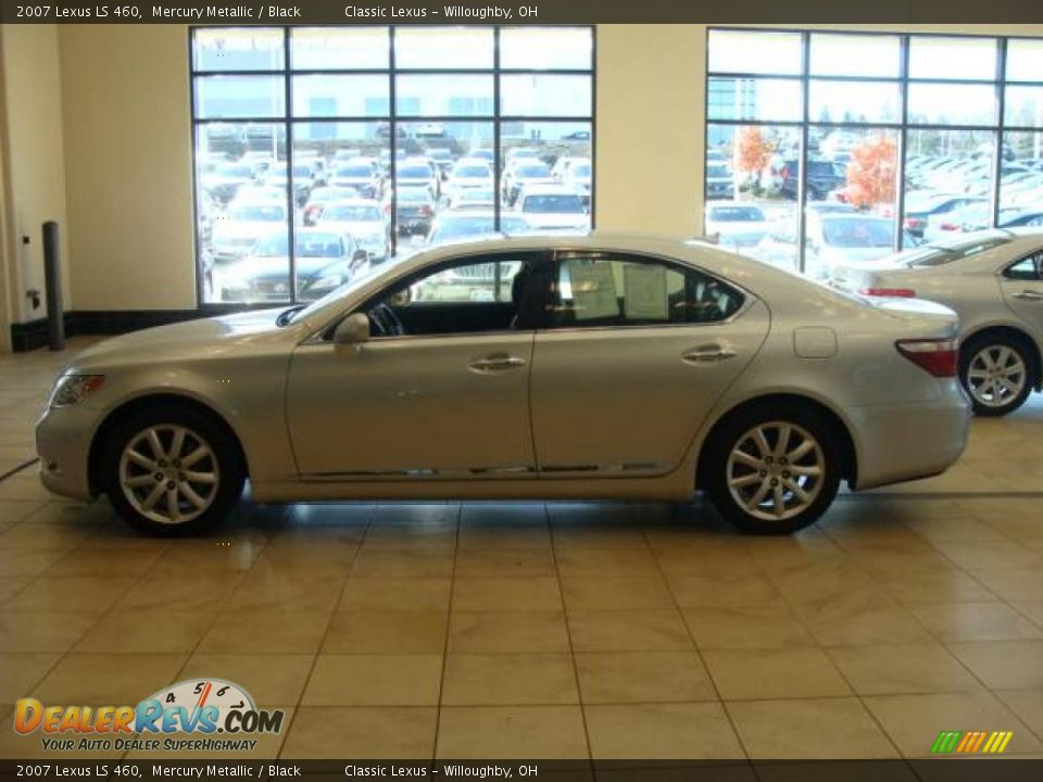 2007 Lexus LS 460 Mercury Metallic / Black Photo #2