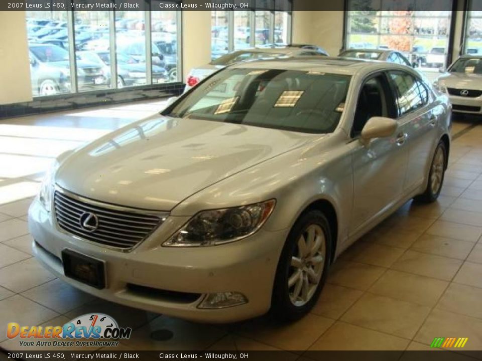 2007 Lexus LS 460 Mercury Metallic / Black Photo #11