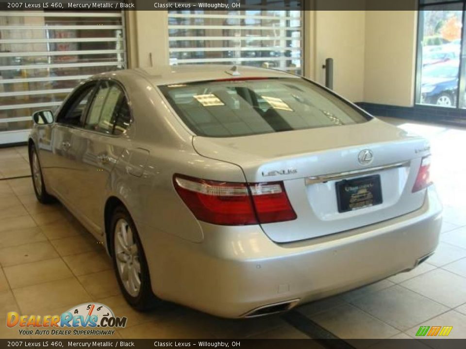 2007 Lexus LS 460 Mercury Metallic / Black Photo #14