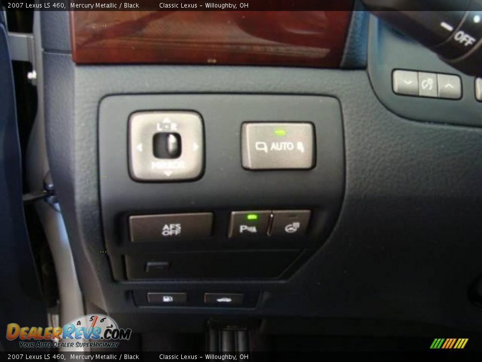 2007 Lexus LS 460 Mercury Metallic / Black Photo #17