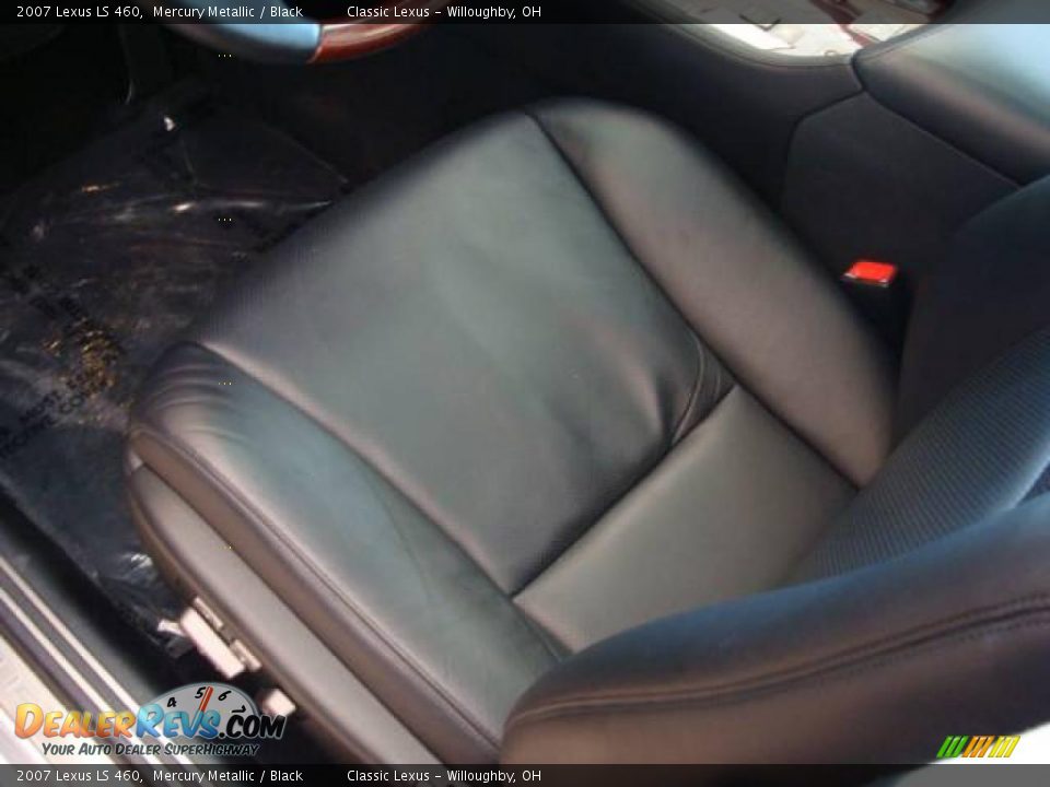 2007 Lexus LS 460 Mercury Metallic / Black Photo #25