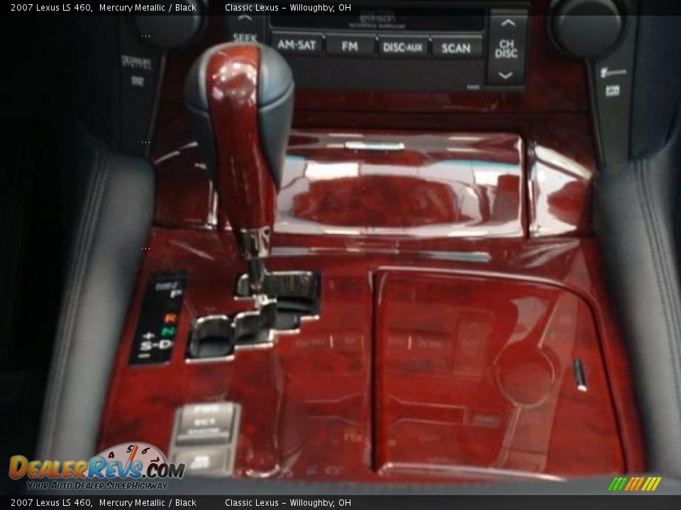 2007 Lexus LS 460 Mercury Metallic / Black Photo #26