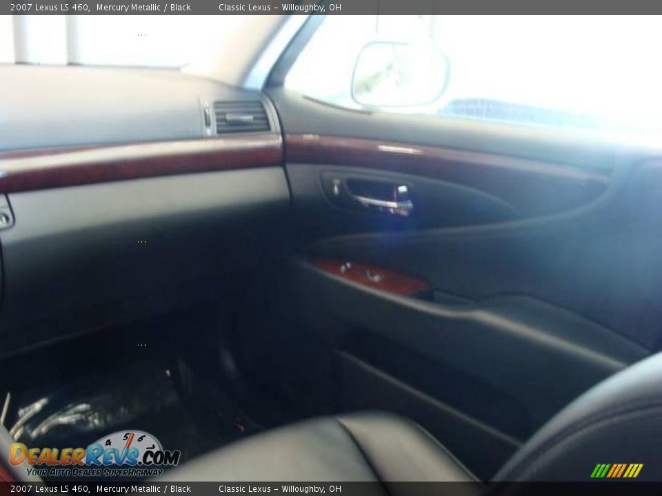 2007 Lexus LS 460 Mercury Metallic / Black Photo #30